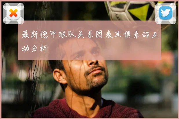 最新德甲球队关系图表及俱乐部互动分析